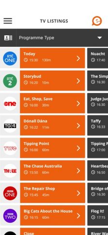 TV Listings Guide Ireland для iOS — скриншот 2