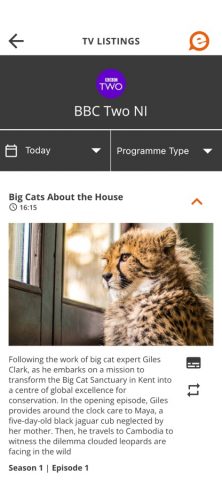 TV Listings Guide Ireland для iOS — скриншот 4