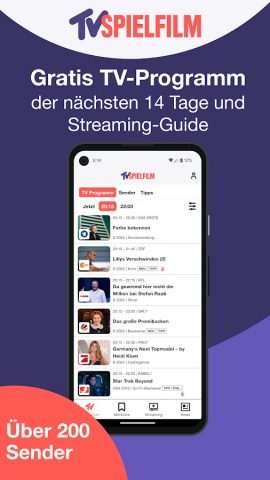 TV SPIELFILM — TV-Programm для Android — скриншот 1