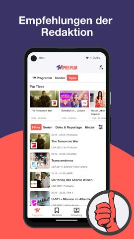 TV SPIELFILM — TV-Programm для Android — скриншот 4