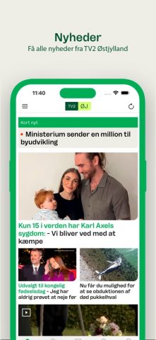 TV2 Østjylland для iOS — скриншот 1