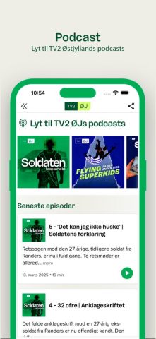 TV2 Østjylland для iOS — скриншот 3