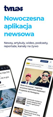 TVN24 для iOS — скриншот 1