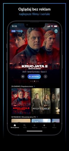 TVP VOD для iOS — скриншот 1