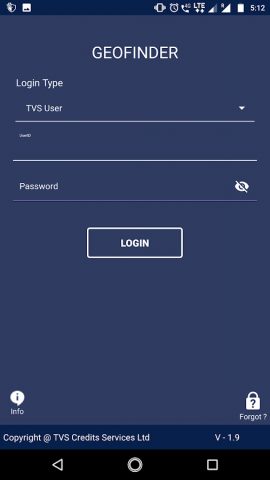 TVSCS GEOFINDER для Android — скриншот 1