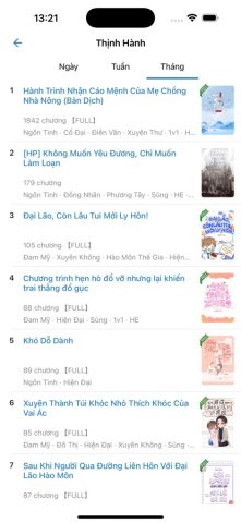 TYT — Truyện Full & Offline для iOS — скриншот 2