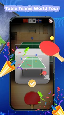 Table Tennis World Tour для Android — скриншот 4