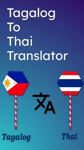 Tagalog To Thai Translator для Android — скриншот 1