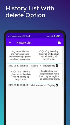 Tagalog Vietnamese Translator для Android — скриншот 4