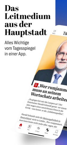 Tagesspiegel — Nachrichten для Android — скриншот 1