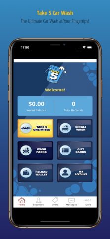 Take 5 Car Wash для iOS — скриншот 1