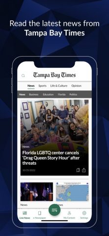 Tampa Bay Times для iOS — скриншот 1