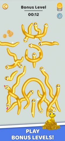 Tangled Snakes для iOS — скриншот 4