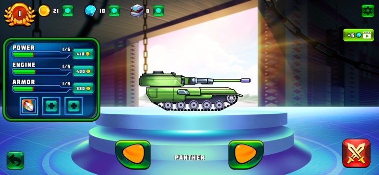 Tank Attack 4: Танчики для iOS — скриншот 1