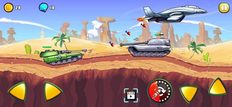 Tank Attack 4: Танчики для iOS — скриншот 3