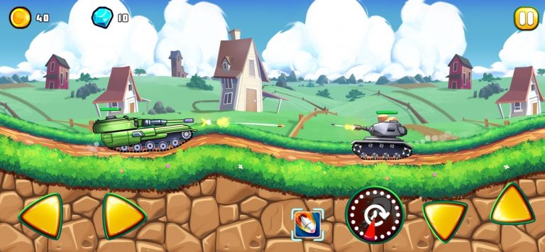 Tank Attack 4: Танчики для iOS — скриншот 4