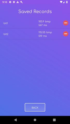 Tap Tempo: BPM Counter для Android — скриншот 4