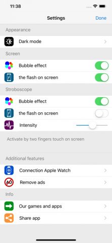 Tap to Flash Light — скриншот 3