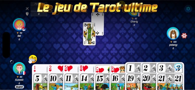 Tarot online card game для iOS — скриншот 1