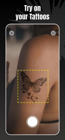 Tattoo Design My Photo для iOS — скриншот 1