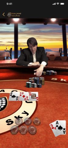 Техасский холдем для iOS — скриншот 2