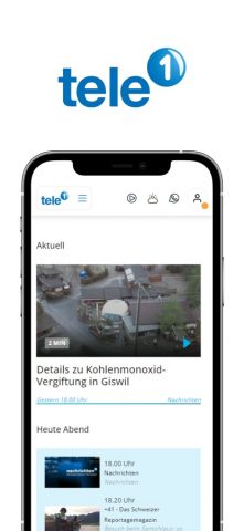 Tele 1 для iOS — скриншот 1
