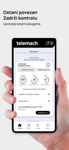 Telemach Hrvatska для Android — скриншот 1