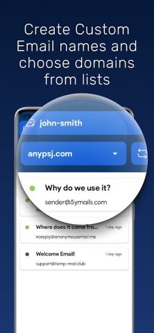 Temp Mail — Temporary Email AI — скриншот 3