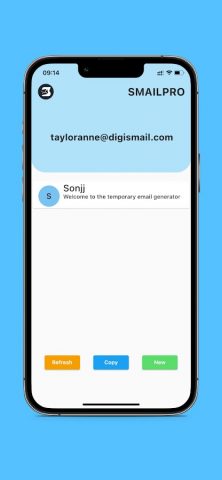 Temp Mail by Smailpro для Android — скриншот 2