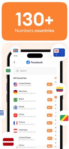 Temp Number — SMS Second Phone для iOS — скриншот 2