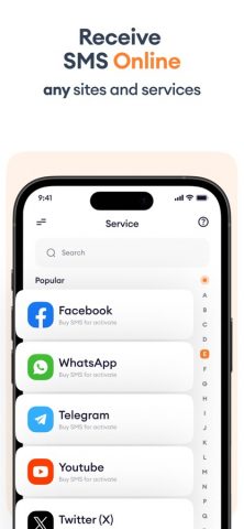 Temp Number — SMS Second Phone для iOS — скриншот 3