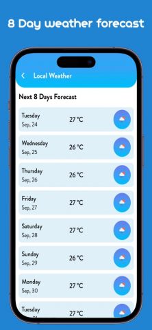 Temperature Thermometer App для iOS — скриншот 2