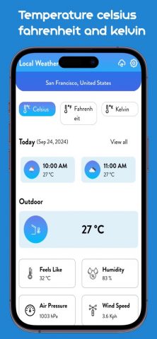 Temperature Thermometer App для iOS — скриншот 4