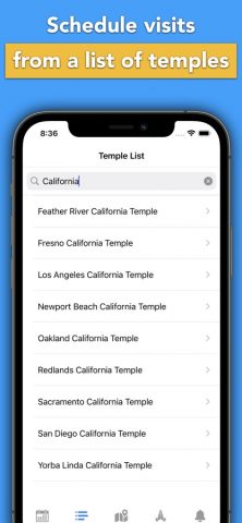 Temple Appointment Scheduling для iOS — скриншот 2