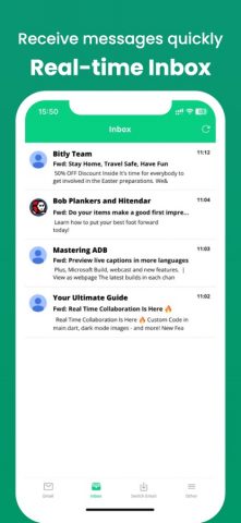 Temporary Email Pro для iOS — скриншот 4
