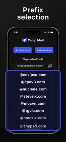 Temporary Mail: Temp Email для iOS — скриншот 3