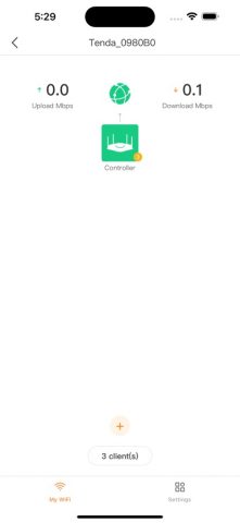 Tenda WiFi для iOS — скриншот 3