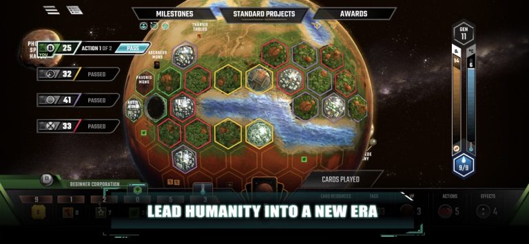 Terraforming Mars для iOS — скриншот 1