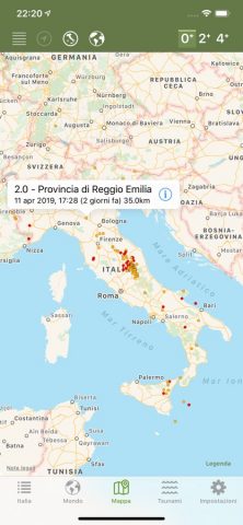 Terremoto для iOS — скриншот 1
