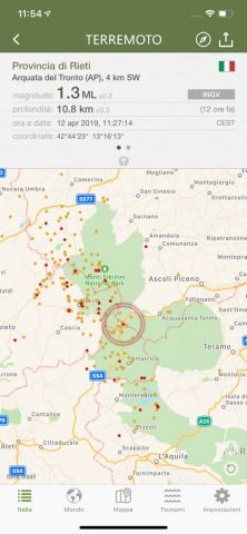 Terremoto для iOS — скриншот 4