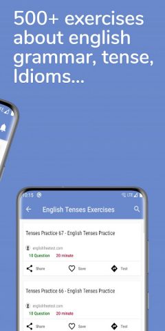 Test English — English exam для Android — скриншот 2