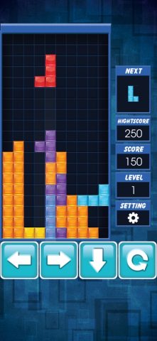 Тетрис Классик для iOS — скриншот 3