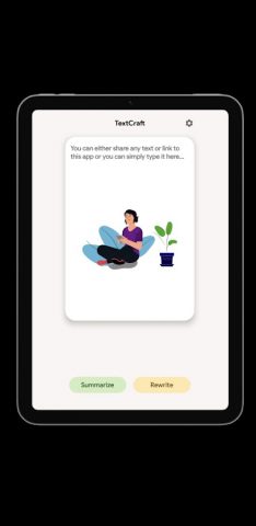 TextCraft — Summarize, Rewrite для Android — скриншот 5
