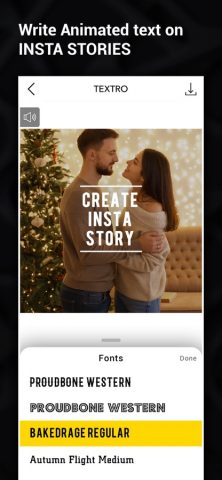 Textro -Animated Text Videos — скриншот 3