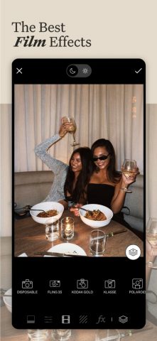 Tezza: Aesthetic Photo Editor для iOS — скриншот 1