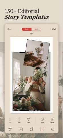 Tezza: Aesthetic Photo Editor для iOS — скриншот 4