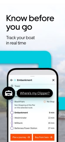 Thames Clippers Tickets для iOS — скриншот 2