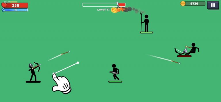 The Archers 2: игра человечки — скриншот 2