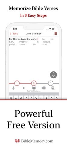The Bible Memory App для iOS — скриншот 1