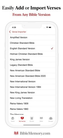 The Bible Memory App для iOS — скриншот 2